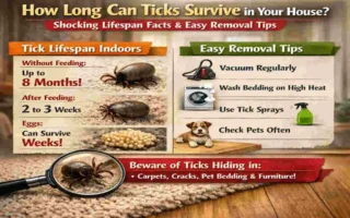 How Long Can Ticks Live in a House?