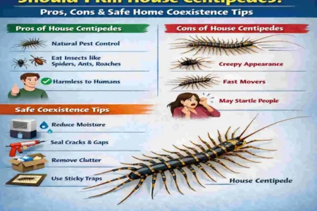 Should I Kill House Centipedes? Pros, Cons & Safe Home Coexistence Tips