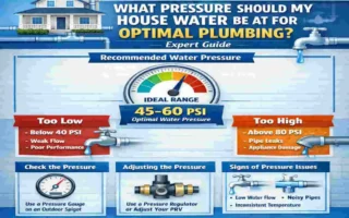 What Pressure Should My House Water Be at for Optimal Plumbing? Expert Guide