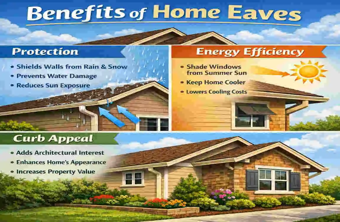 what are eaves on a house