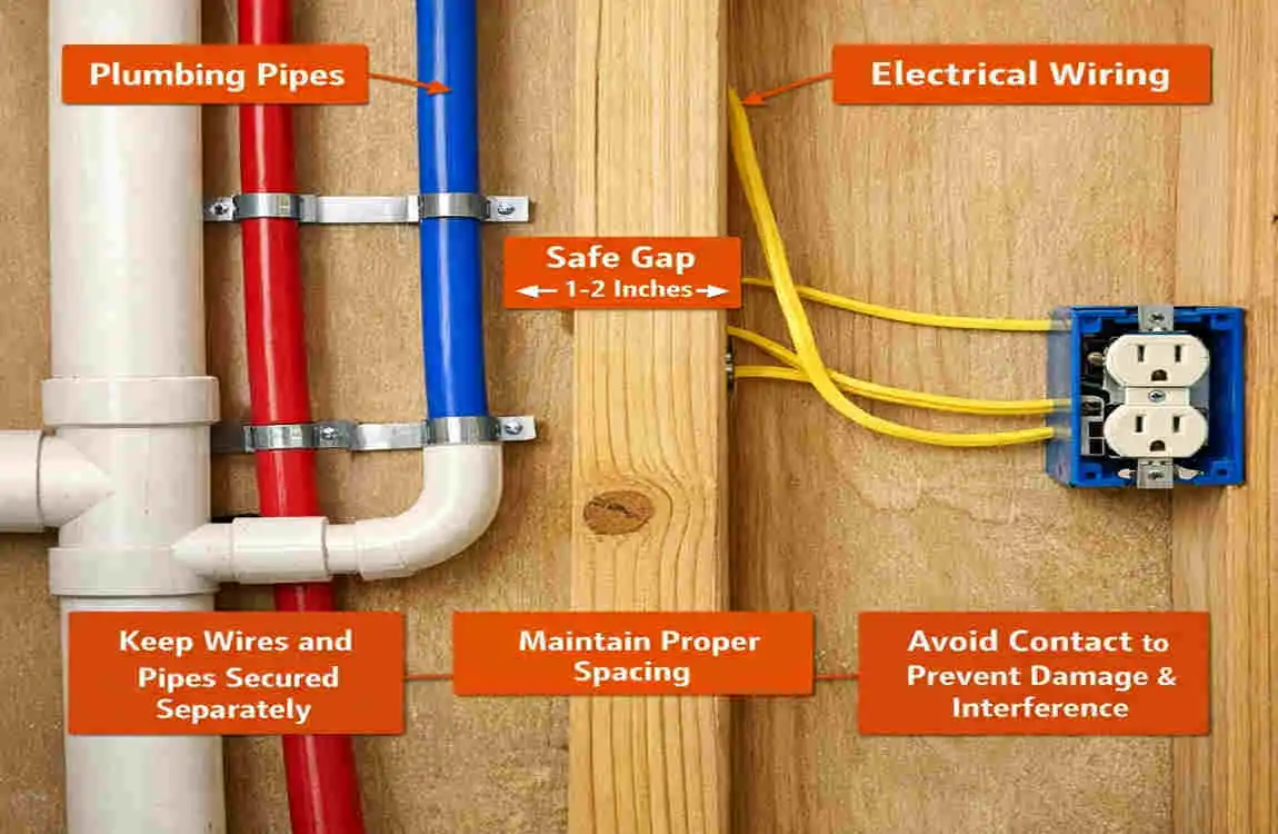 Can You Run Electrical Wire Next to House Plumbing Safely? - home ...