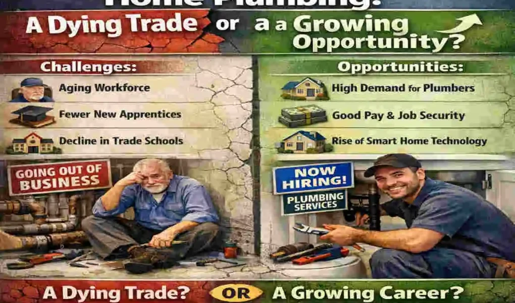 Is Home Plumbing a Dying Trade