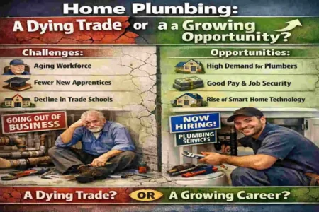 Is Home Plumbing a Dying Trade
