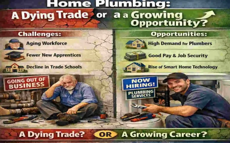 Is Home Plumbing a Dying Trade