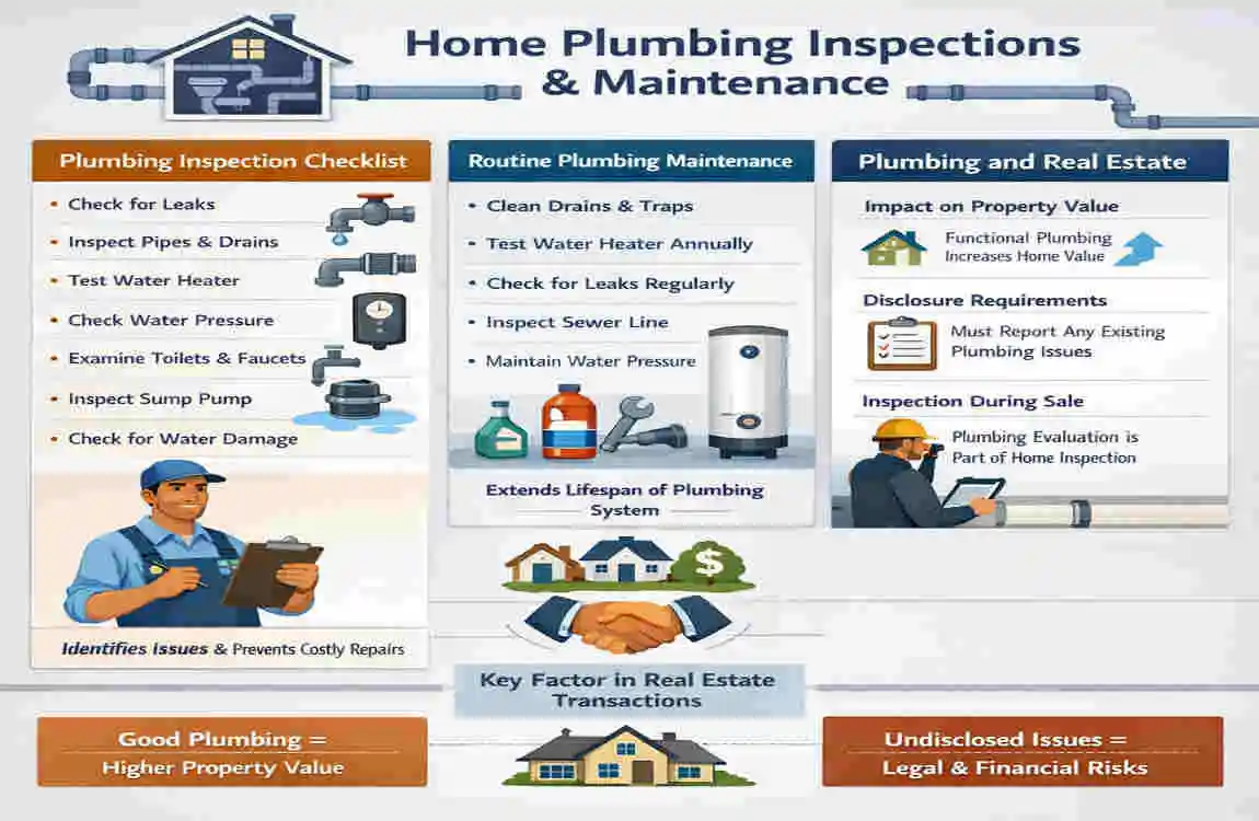 is home plumbing a fixture in real estate