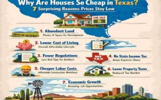 why are houses so cheap in texas