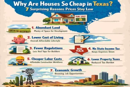 why are houses so cheap in texas