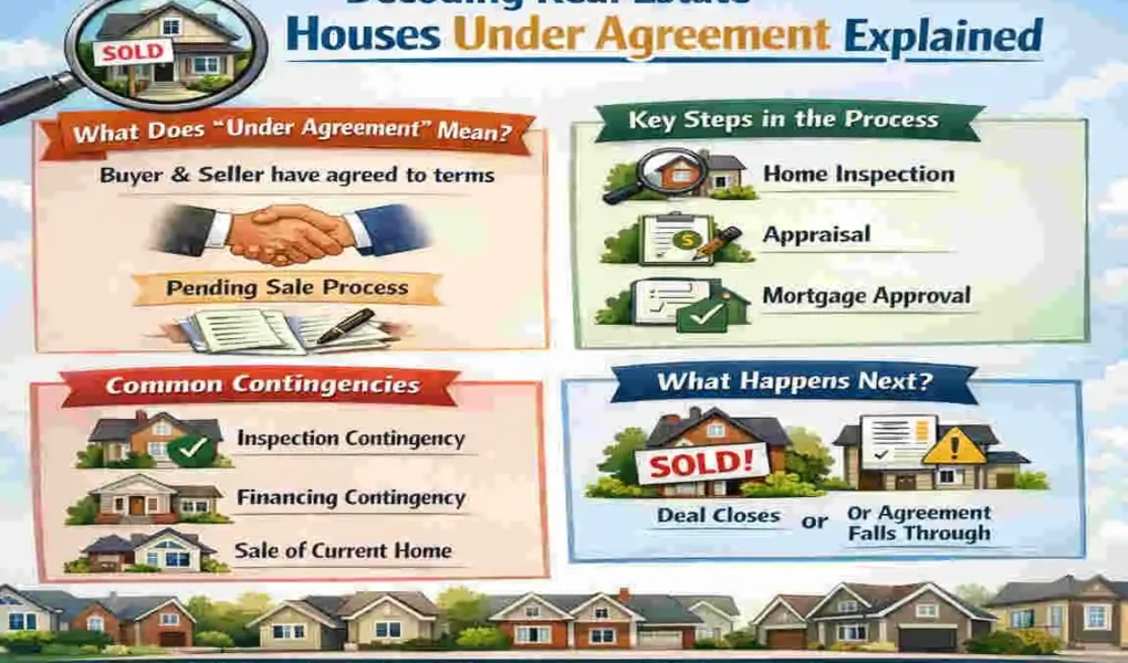 what does it mean when a house is under agreement