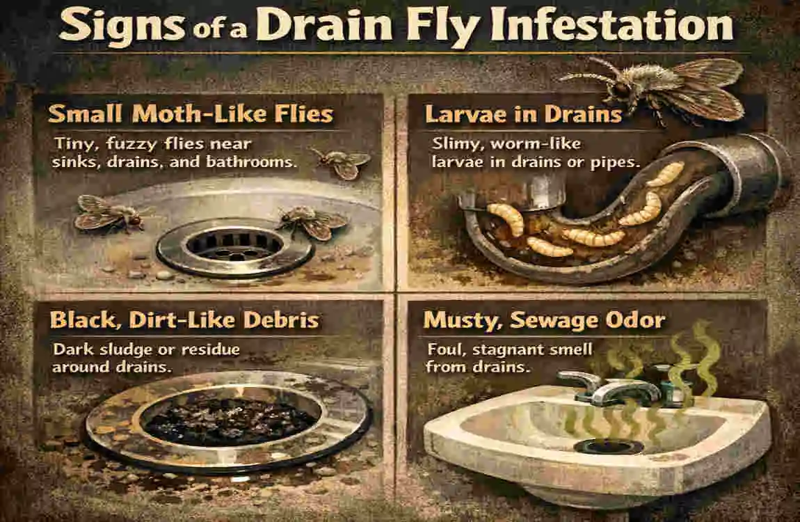 how to get rid of drain flies in my house