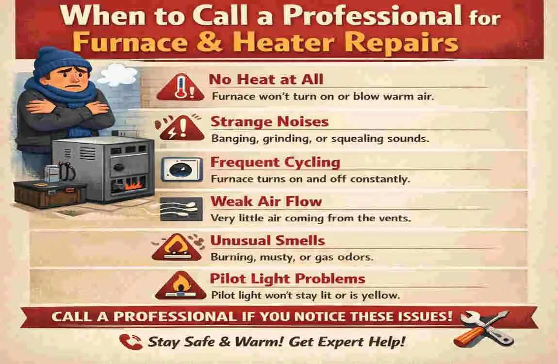 why heat not working in house