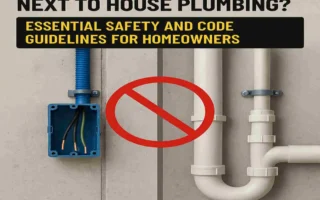 Can You Run Electrical Wire Next to House Plumbing? Essential Safety and Code Guidelines for Homeowners