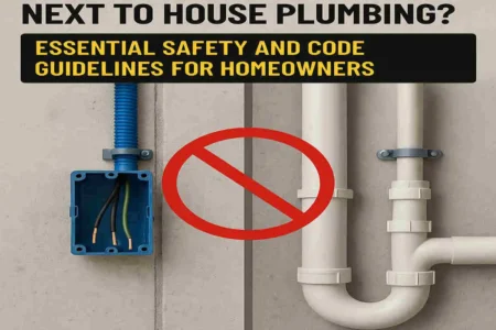 Can You Run Electrical Wire Next to House Plumbing? Essential Safety and Code Guidelines for Homeowners