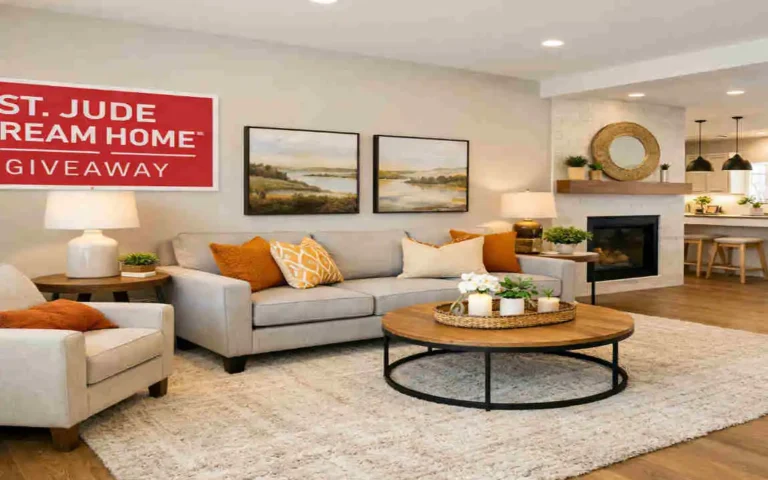 does the st jude dream house come furnished