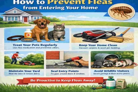 How Fleas Sneak Into Your Home
