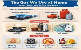 What is the gas we use in our homes?