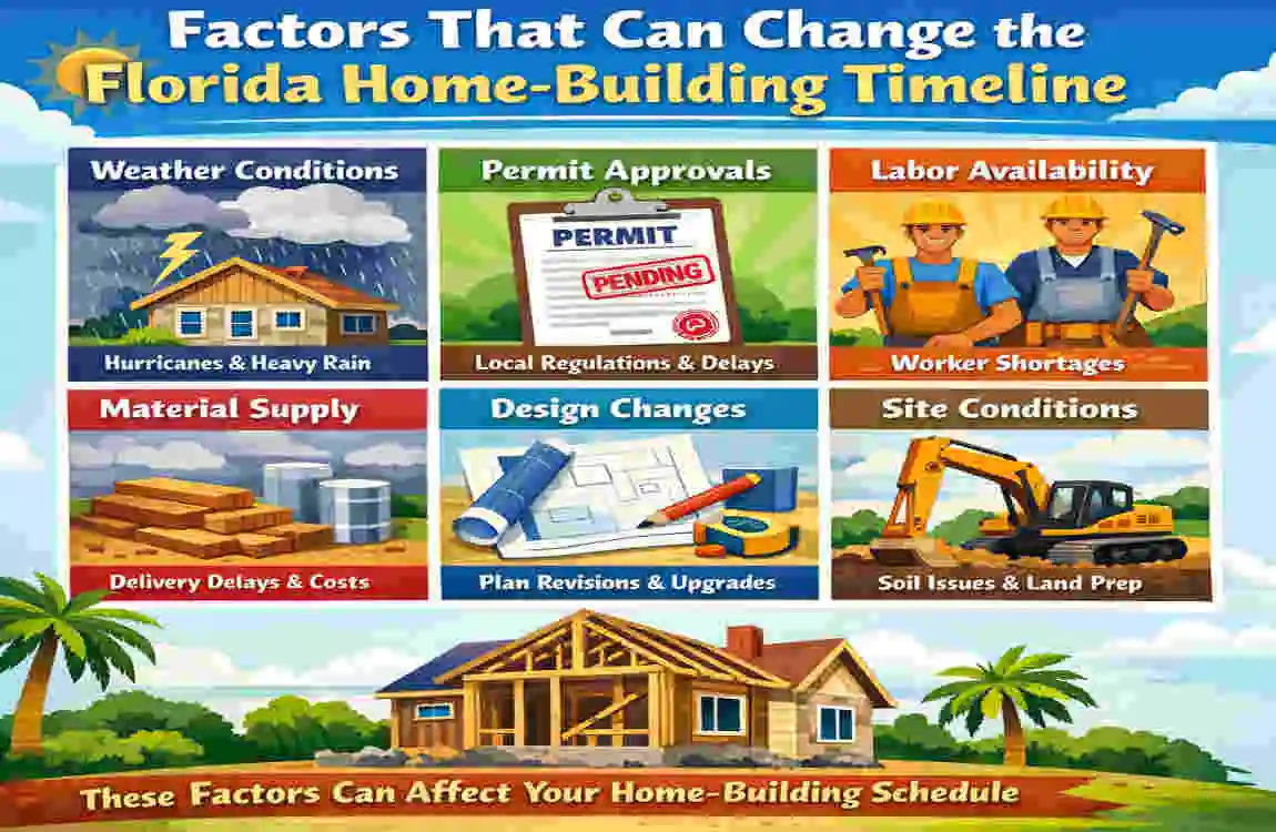 how long to build a house in florida