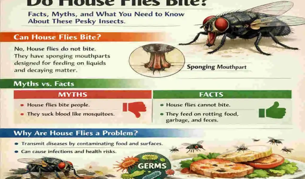 Do House Flies Bite?