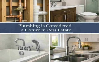 is home plumbing a fixture in real estate