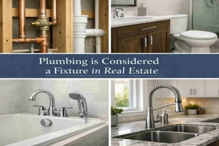 is home plumbing a fixture in real estate