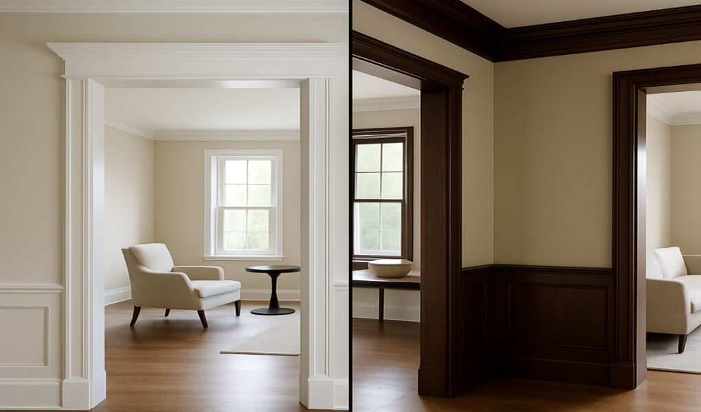 does trim have to match throughout the house