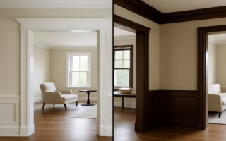 does trim have to match throughout the house