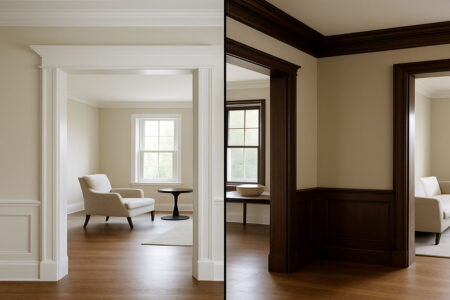 does trim have to match throughout the house