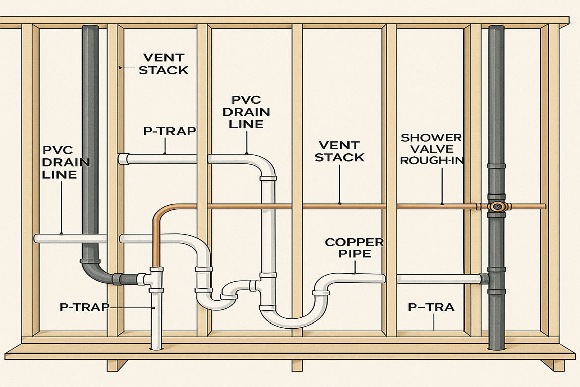 How to do rough in home plumbing