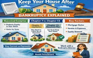 can i keep my house if i file bankruptcy