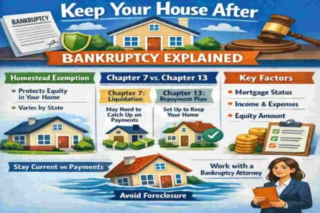 can i keep my house if i file bankruptcy