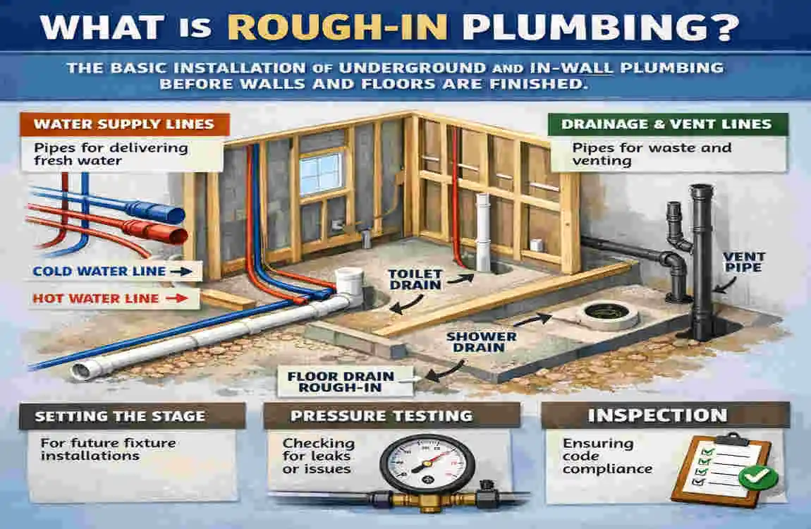 How to do rough in home plumbing