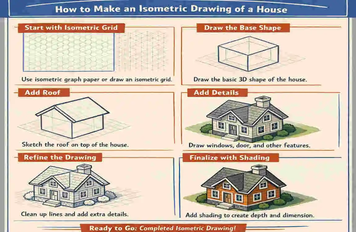 How to Create an Isometric House Drawing: Quick Guide