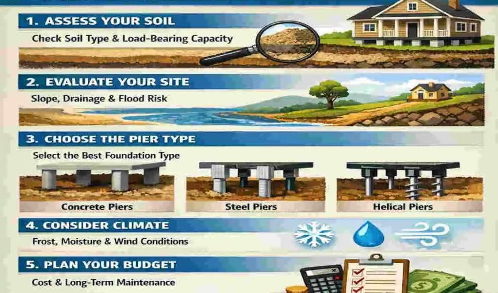what is pier foundation on a house