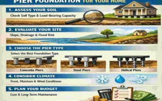 what is pier foundation on a house