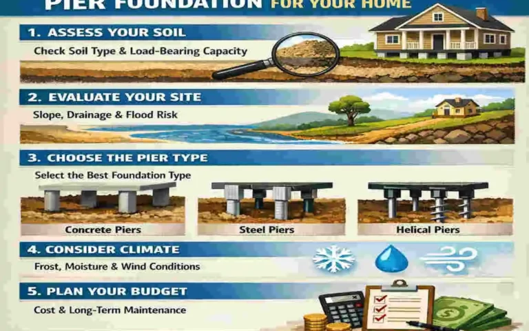 what is pier foundation on a house