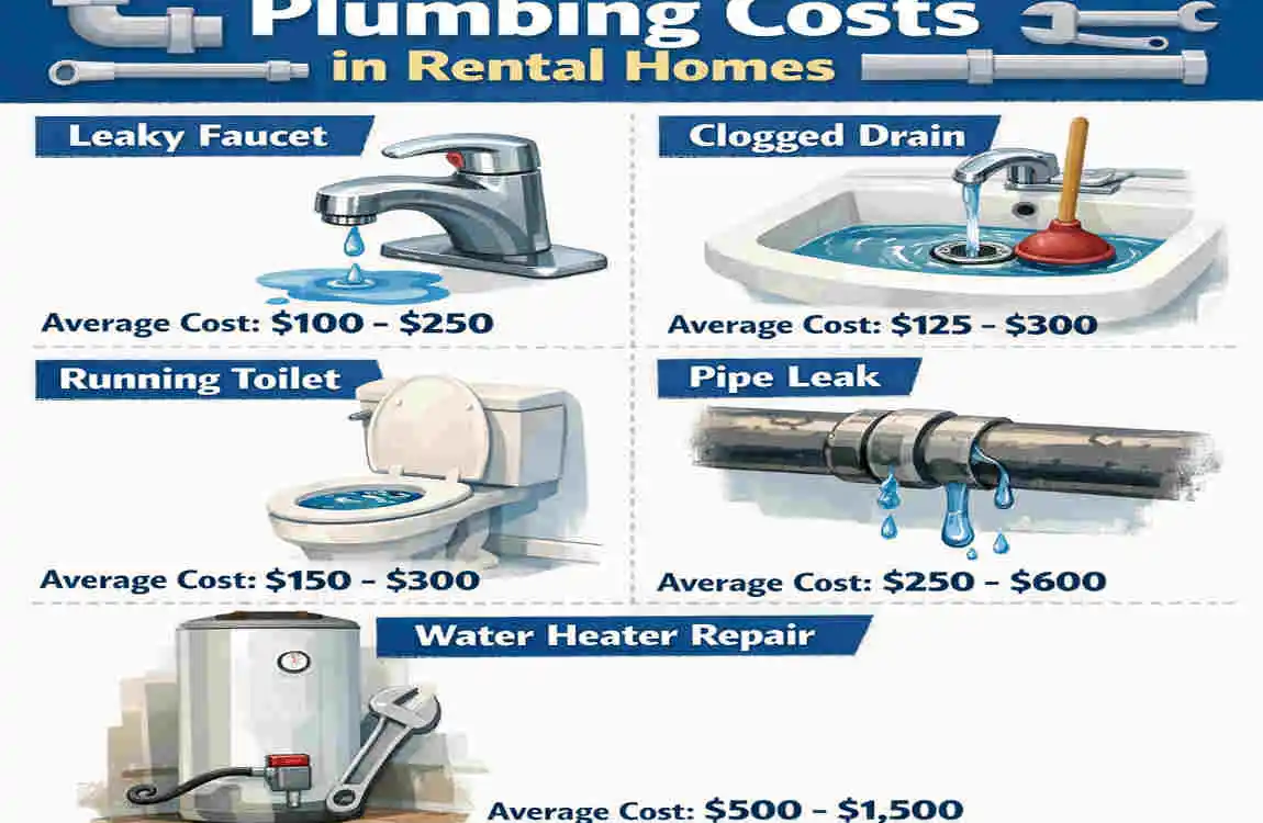 who pays for house plumbing when renting