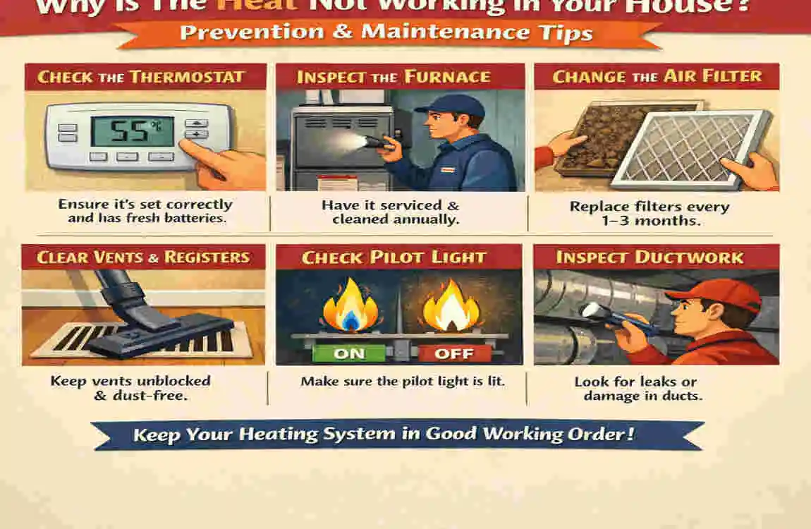 why heat not working in house