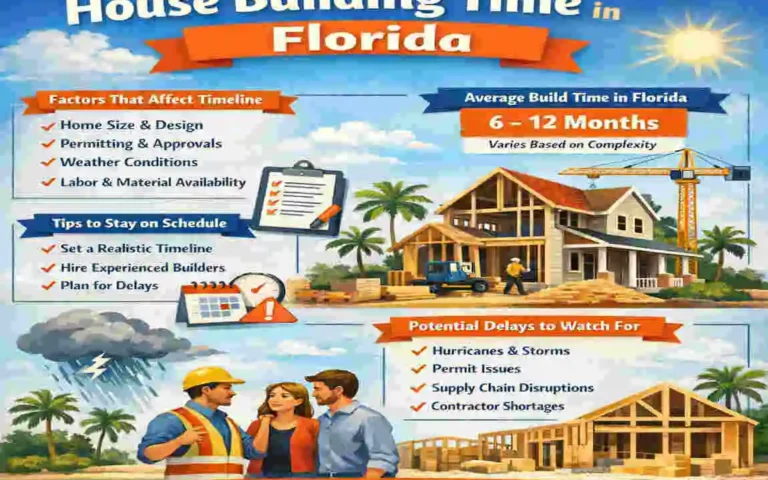 how long to build a house in florida