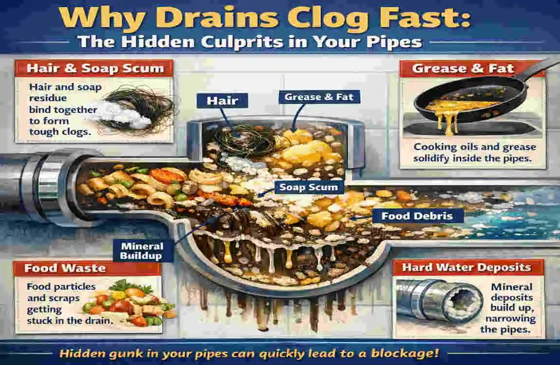 How to Clean Drain Pipes in Your House Fast: Eco-Friendly Tips for Crystal-Clear Home Drains