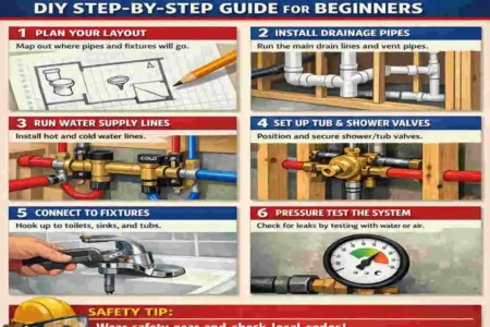 How to Rough-In Home Plumbing Like a Pro