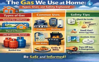 What is the gas we use in our homes?