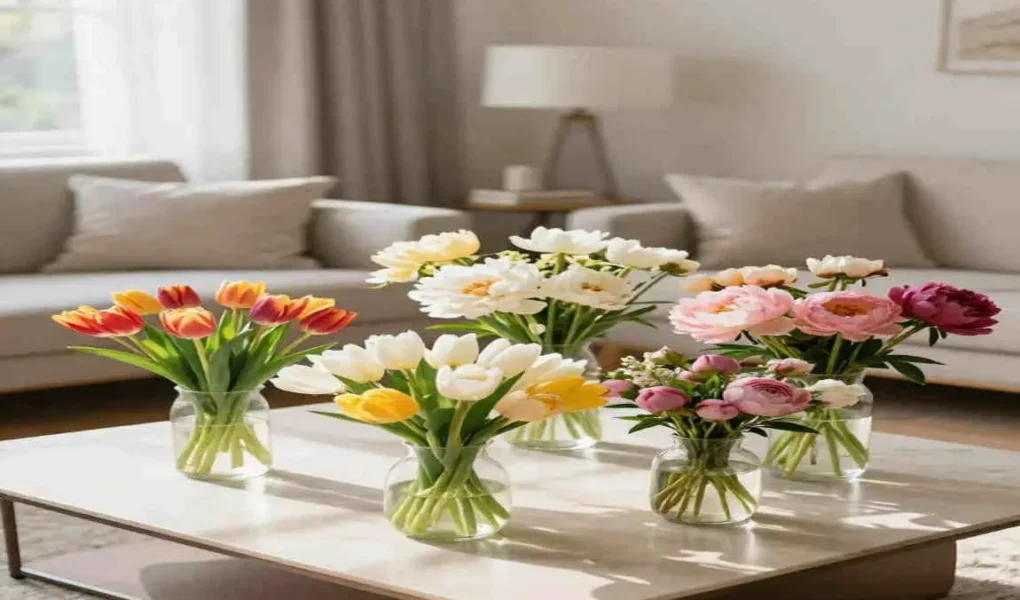 what are the benefits of having flowers in the house
