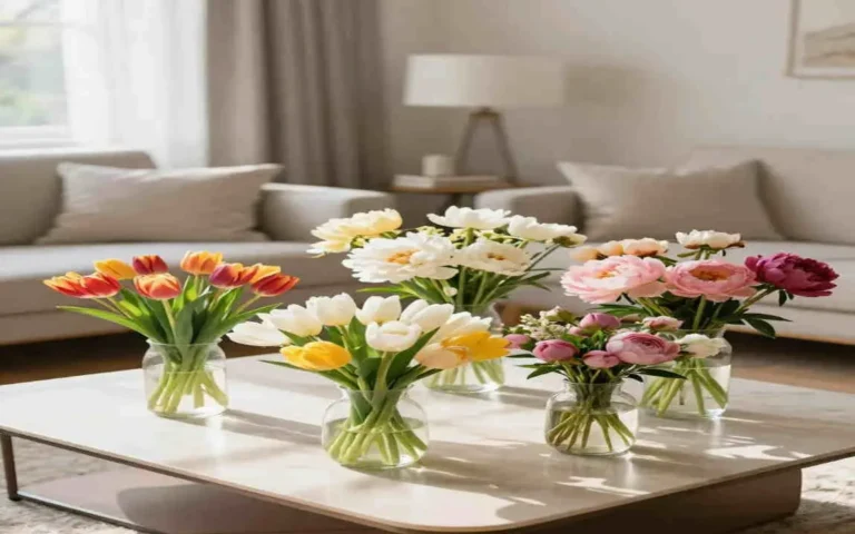 what are the benefits of having flowers in the house