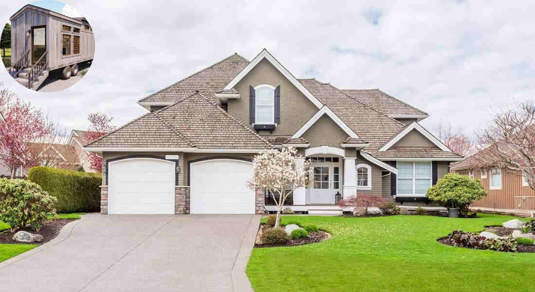how much does a house weigh