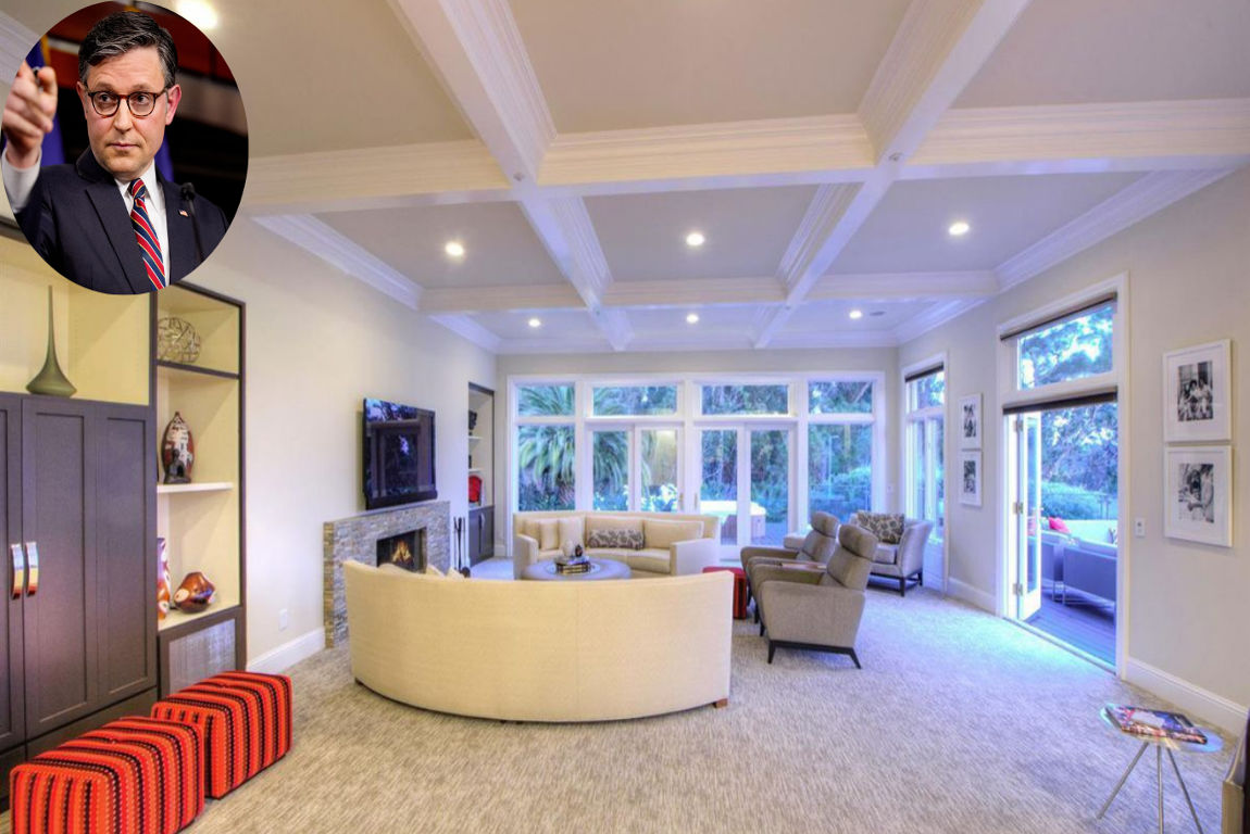 mike johnson house