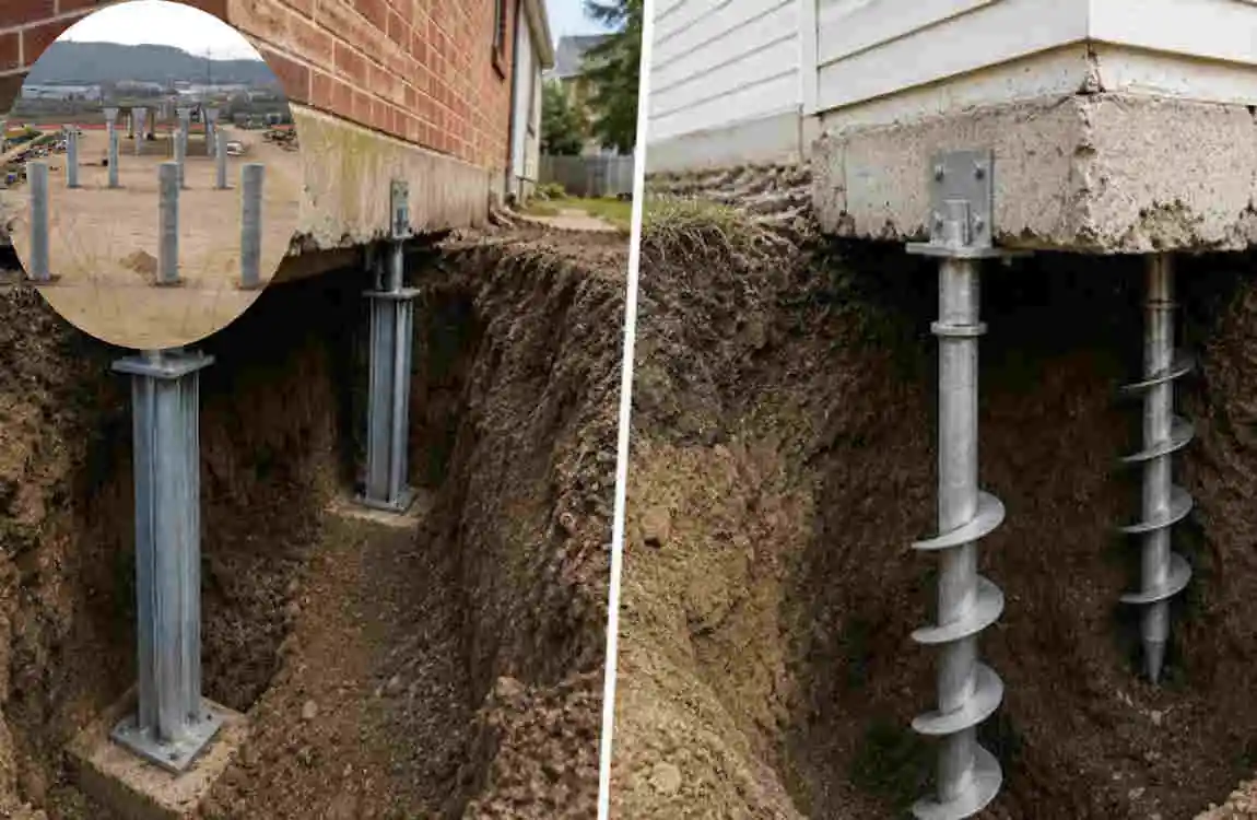 what is pier foundation on a house