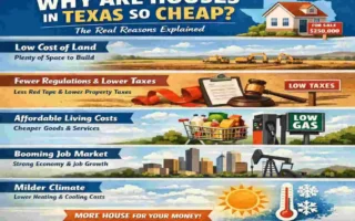 why are houses in texas so cheap