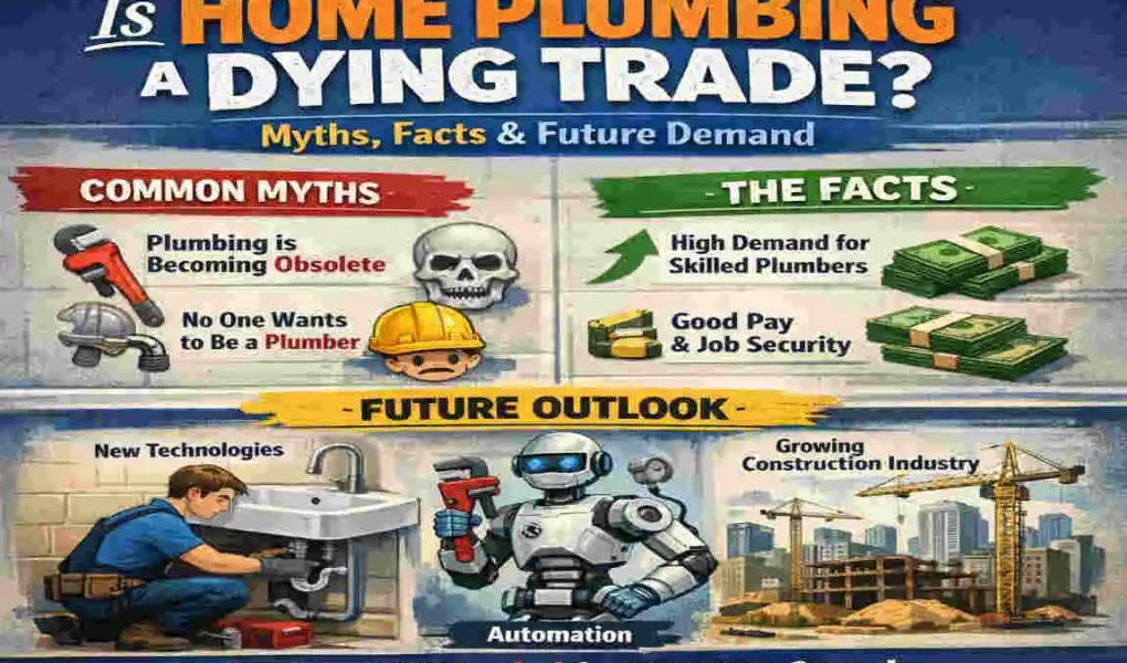 Is Home Plumbing a Dying Trade? Myths, Facts & Future Demand