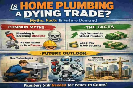 Is Home Plumbing a Dying Trade? Myths, Facts & Future Demand