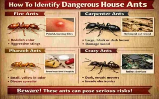Are House Ants Dangerous?