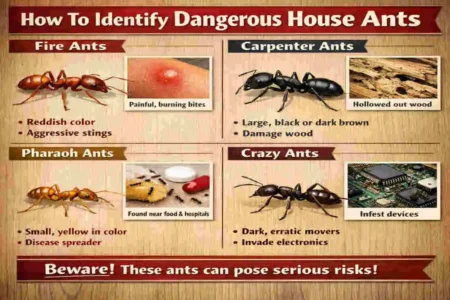 Are House Ants Dangerous?